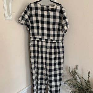 🖤NWOT Roolee Buffalo Plaid Jumpsuit 🖤